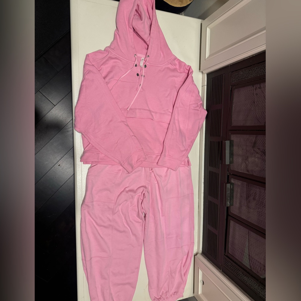 Anthropologie Daily Practice Sweat Set